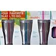 3 Pack of BPA Free 16oz To-Go Double Wall Plastic Tumblers with 6 Reusable Straws