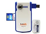 ProDV Cam Aqua-501-Blue Camcorder, FREE 2GB SVP High Speed SD Memory Card = 60 minutes video (AA Rechargeable Set included)