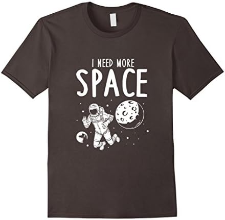 Men's I Need More Space T-Shirt Large Asphalt
