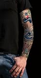 Vancouver Canucks FanInk Spirit Tattoo Sleeve Size One Size