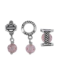 Harley-Davidson® MOD® Pink Spacer Ride Bead HDD0120