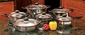 Wyndham House 12 Piece Stainless Steel Cookware Set