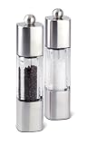 Review Cole and Mason HSS4920 / Cole and Mason Manhattan Salt Mill, Stainless Steel and Clear Acrylic