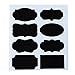 ONLY TILL STOCKS LASTS! on 5 STAR Rated Chalkboard Label Stickers (40) with 8 Unique Sticker Designs per sheet + Chalkboard Marker Pen - Cheapest Set Available on AMZ - BUY NOW BEFORE IT'S TOO LATE!