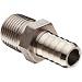 Parker 8-8 B2HF-SS 316 Stainless Steel Barb Connector To Male Pipe 1/2" Hose Barb 1/2" Male NPT