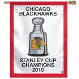 Chicago Blackhawks Stanley Cup Champs Arena Banner Flag