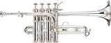 Bach VBS196 Vincent Bach Series Bb / A Piccolo Trumpet (Vbs196 Silver)