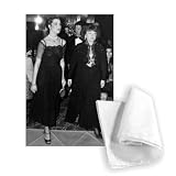Princess Caroline of Monaco - Tea Towel 100% Cotton - Art247 - Tea Towel - 46x70cm