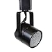 Direct-Lighting H System 3000K GU10 LED Track Lighting Head Black - With 3000K Warm White 7.5W LED Bulb 50154L