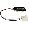 StarTech.com Adaptador de Cable para Disco Duro IDE de 2,5 a 3,5 pulgadas, IDC 44 Female, LP4 Male, IDC 40 Male, macho/hembra, 22.00 mm, 150.00 mm, 84.00 mm