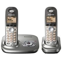 Panasonic KXTG7322 DECT Twin With Answer Machine - Silver