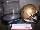 BAYLOR BEARS ROBERT GRIFFIN III signed HEISMAN MINI HELMET PSA/DNA COA! - Autographed College Mini Helmets