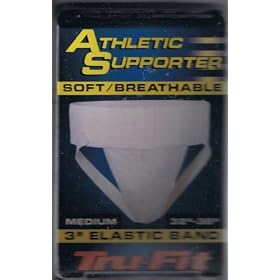 Click here to buy Athletic Supporter - Soft Breathable - Medium 32 - 36.