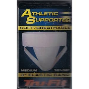 Athletic Supporter - Soft Breathable - Medium 32 - 36 by 