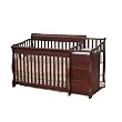 Ellis Crib 'N Changer Combo in Cherry Finish By Simplicity for Children