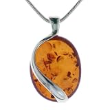 Produkt-Bild: In Collections Damencolliers Sterling-Silber 925  mit Bernstein OS07825