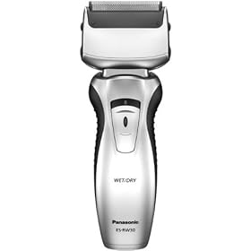 Panasonic ES-RW30 Wet and Dry Twin-Blade Rechargeable Shaver with Pivoting Head