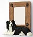 BORDER COLLIE DOG Photo Picture FRAME Figurine SF06