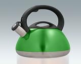 Search : Creative Home Sphere 3 Qt Stainless Steel Whistling Tea Kettle - Emerald Green