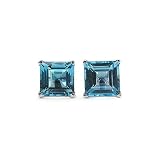 4.25 Carat Genuine Swiss Stud Earrings