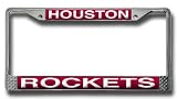 Houston Rockets Laser Chrome Frame