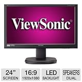 read full review Viewsonic VG2436WM-LED 24-Inch (23.6-Inch Vis) Ergonomic LED Backlit Monitor with 1920x1080 Resolution - Black