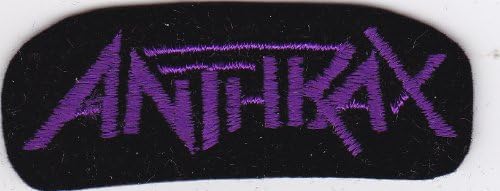 Anthrax Rock Music Patch - Sm Purple