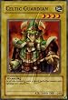 2002 Legend of Blue Eyes White Dragon Unlimited LOB-7 Celtic Guardian (SR)