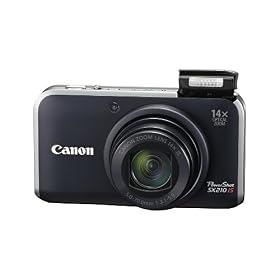 Canon PowerShot SX210IS 14.1 MP Digital Camera with 14x Wide Angle Optical Image... by Canon