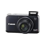 Canon PowerShot SX210IS 14.1 MP Digital Camera with 14x Wide Angle Optical Image Stabilized Zoom and 3.0-Inch LCD (Black)