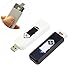 HKBAYI 2PCS/lot Rechargeable electronic cigaretter USB flameless Lighter Eco-Friendly portable Cigar Lighter white and black