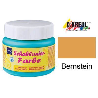 Home Design 74319 - Schablonierfarbe Bernstein 150 ml im Preisvergleich 