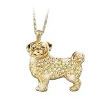 Best In Show Dog Lovers Pug Crystal Pendant Necklace by The Bradford Exchange 410qeLYorIL. SL160 Best In Show Dog Lovers Pug Crystal Pendant Necklace by The Bradford Exchange