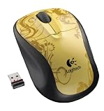 Logitech M305 optische Maus schnurlos Gold Tendrils (Fantasy Collection)