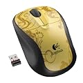 Logitech M305 optische Maus schnurlos Gold Tendrils (Fantasy Collection)