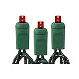 Review TCP L100XM/RD / LED Holiday Light String Set, 100 Red L.E.D. Light Bulbs, Energy Efficient 4.3 Watts Total