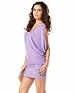Studded V Neck Sweater Tunic Product Image