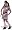 Drama Queen's Miss Behaved Costume: Girl's Size 4-6