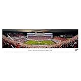 Virginia Tech Hokies Football Stadium Panoramic Art Poster/Print -UF