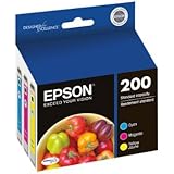 Epson Expression Home XP-400 3-Color Ink Combo Pack (OEM) 165 Pages Ea.