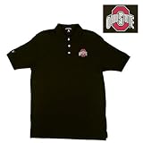 Ohio State Buckeyes NCAA Classic Pique Polo Shirt (Black)