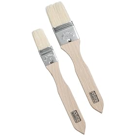 Kaiser Bakeware Patisserie Wooden Pastry Brushes, Set of 2 by Kaiser