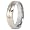 Polished Gold Plated Grooved Titanium Ring (6.0mm) - Size 5.0