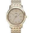 Timex 2G831 Men's Round Gold-Tone Dress Watch with Gold-Tone Easy To Read Dial and Expansion Band