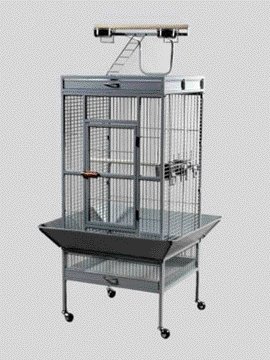 Prevue Pet Products 3151W Cage Pewter Select 18X18X57