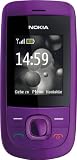 Elektronik: Nokia 2220 slide Handy (MP3, GPRS, Ovi Mail. Flugmodus) purple