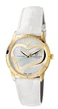 Christina Design London - 147GWW - Montre Femme - Quartz Analogique - Bracelet Cuir Blanc