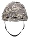 Sports : US Helm mit Stoffbezug Softair Paintball AT digital
