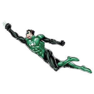 Green Lantern Peel and Stick Giant Wall Decal