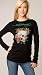 Ed Hardy Black L/S Skull Rose Tee